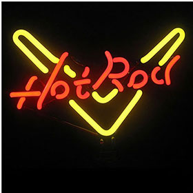 Neonetics Hot Rod Neon Sculpture