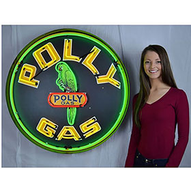 Neonetics Polly Gasoline 36" Neon Sign in Metal Can
