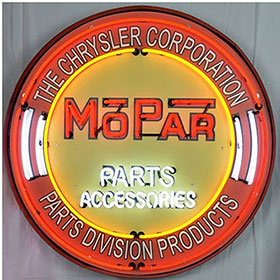Neonetics MOPAR 36" Neon Sign in Metal Can