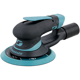 Dynabrade 6" Dynorbital Extreme Random Orbital Sander, 3/16" Orbit, Central-Vac, Hook-Face - X61V