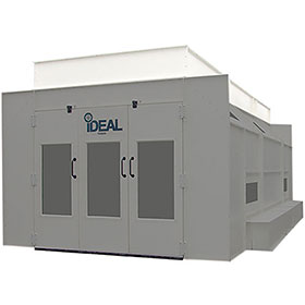 Canopy Plenum for the Side Down Draft Booths