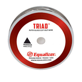 Equalizer&reg; Triad&trade; Triangular Auto Glass Cut-Out Wire 72ft Roll