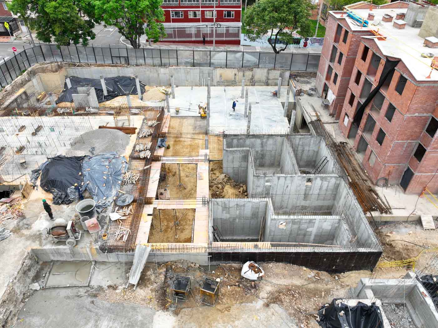 Avance de obra Santana 11 Sur apartamentos - tercer trimestre 2026