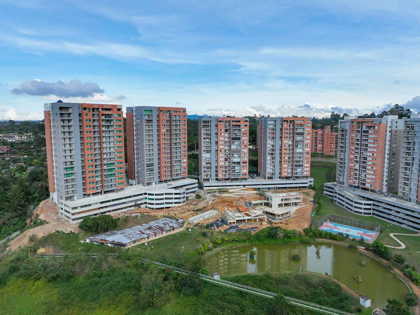 Avance de obra Aqua apartamentos - febrero 2025