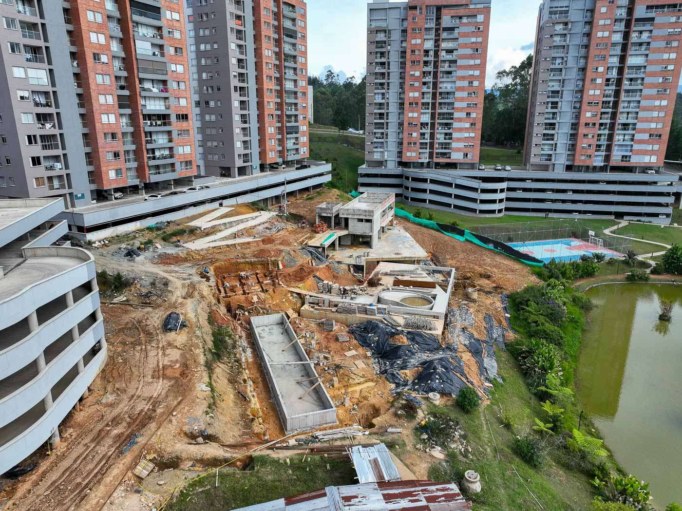 Avance de obra Aqua apartamentos - febrero 2025
