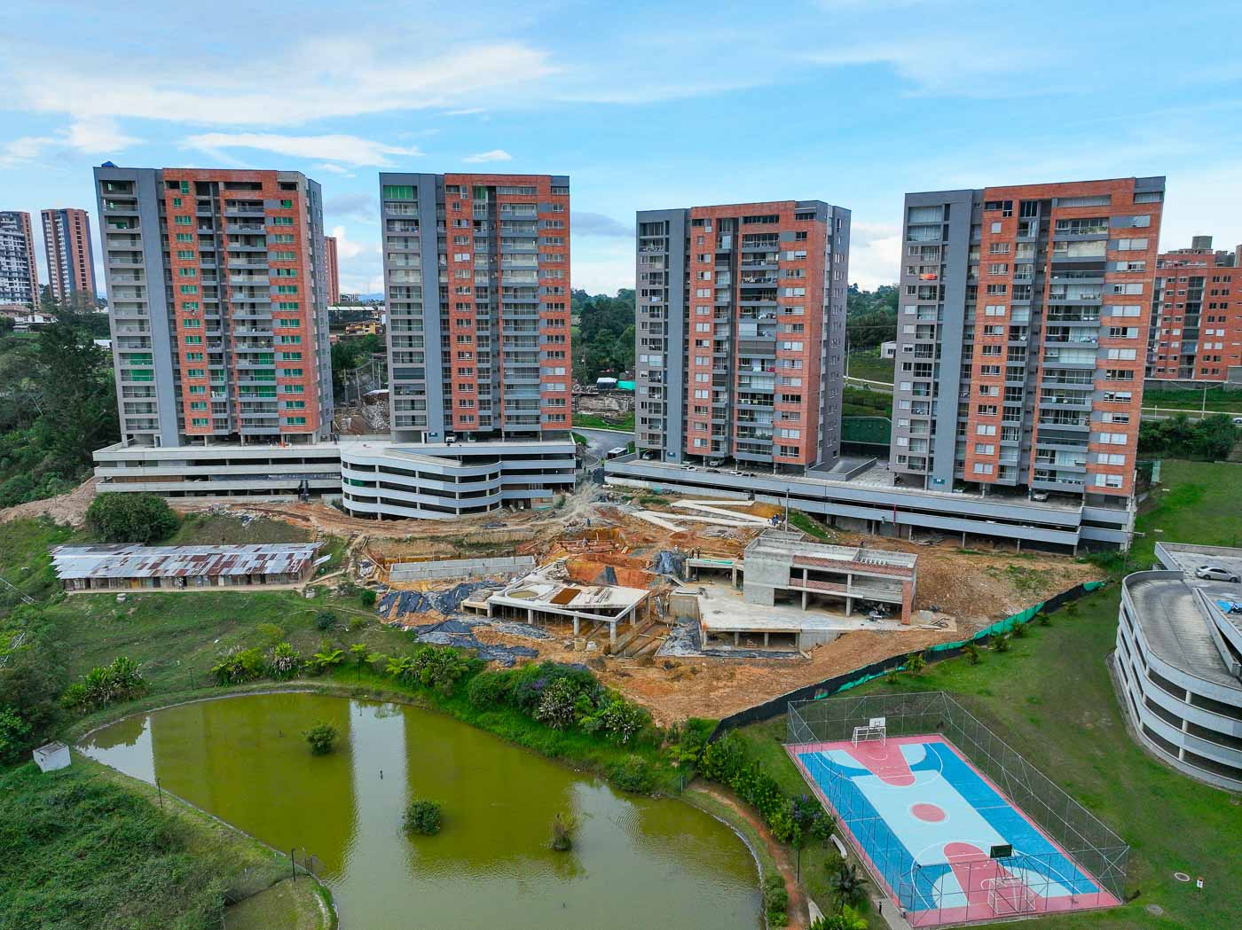 Avance de obra Aqua apartamentos - febrero 2025