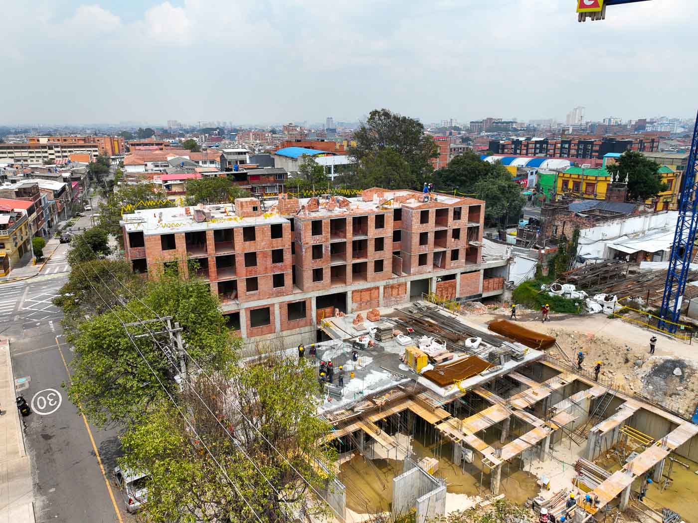 Avance de obra Santana 11 Sur Apartamentos - Febrero 2026