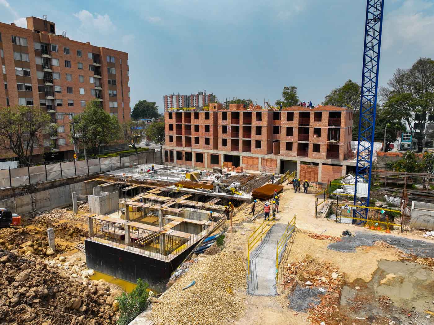 Avance de obra Santana 11 Sur Apartamentos - Febrero 2026