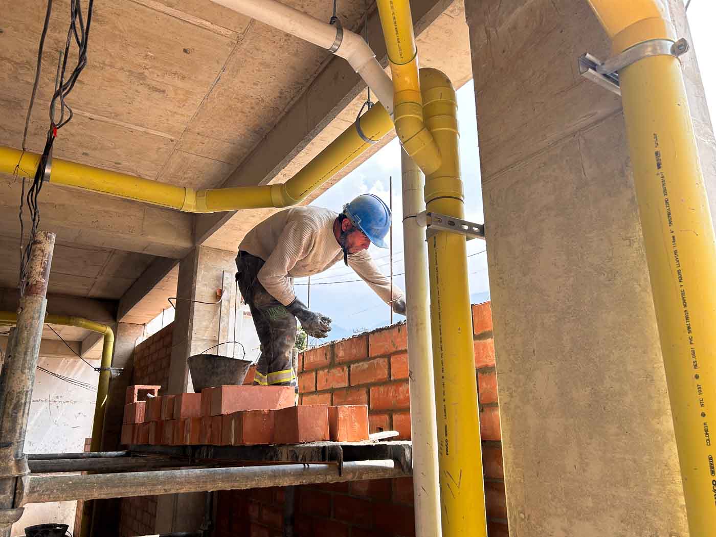 Avance de obra Santana 11 Sur Apartamentos - Febrero 2026