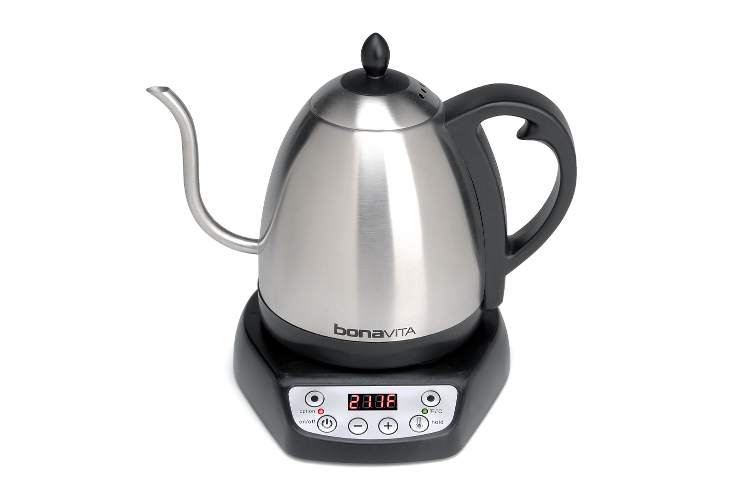 Digital Electric Kettle Gooseneck Pouring Style Bonavita 1 Liter