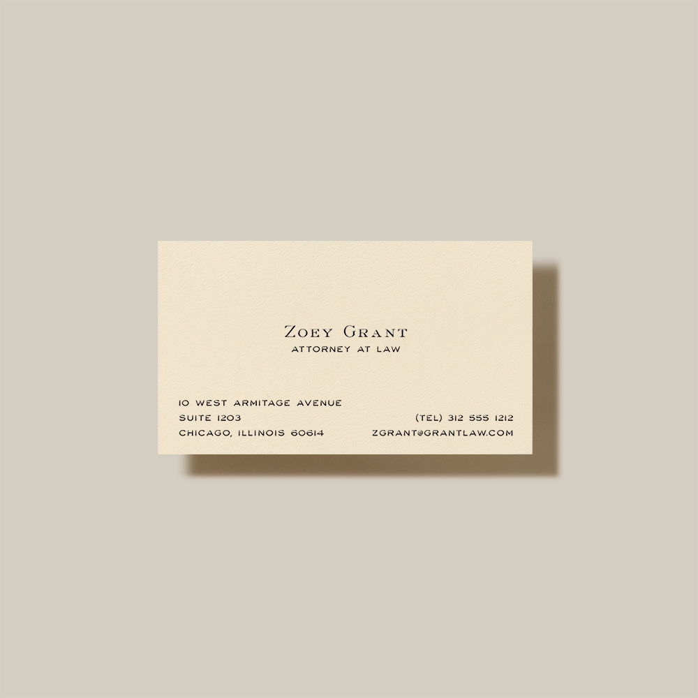 Grant Business Card | Crane Stationery