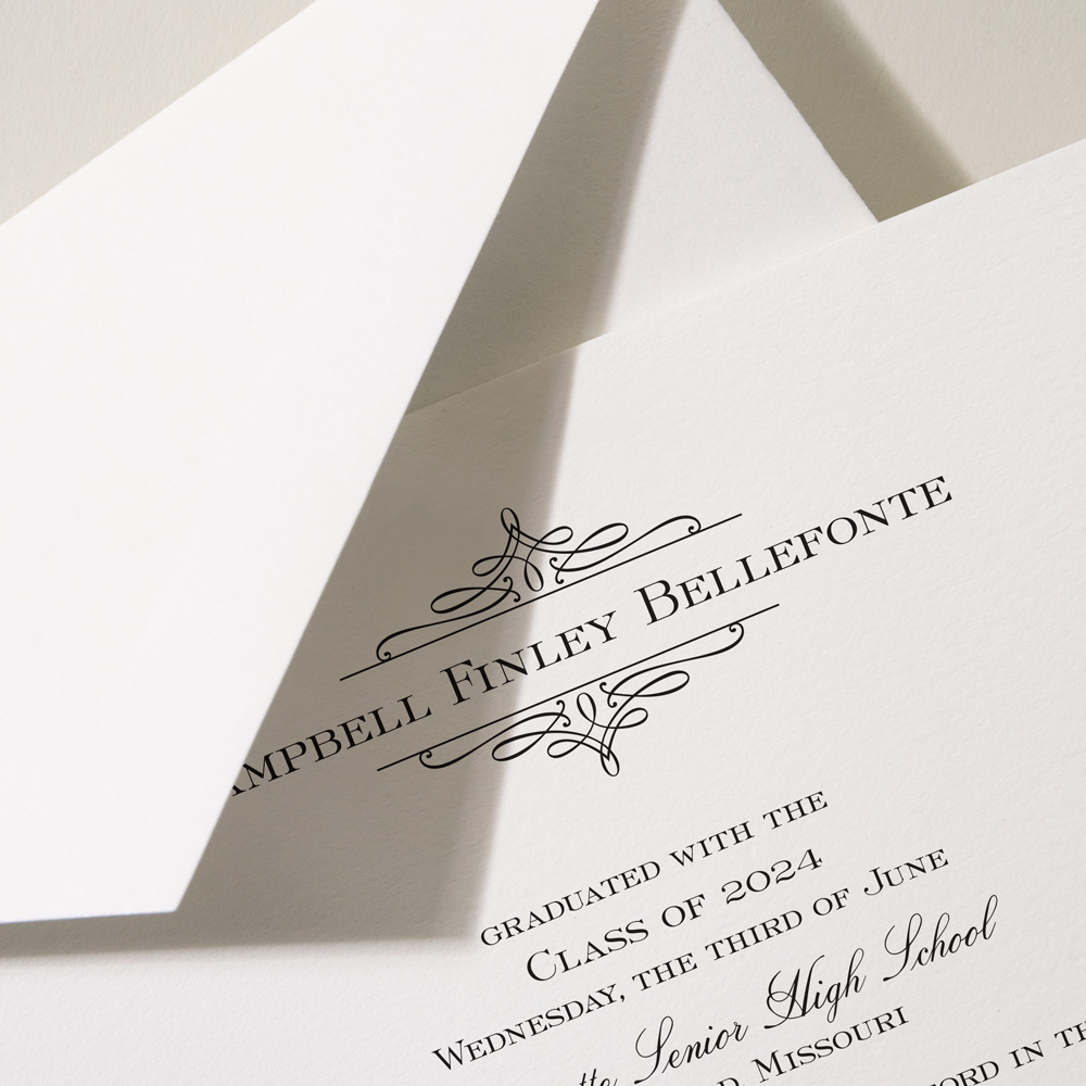 Engraved Wynwood Graduation Announcement, image size:1000x1000