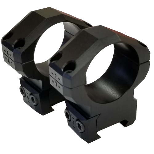 Kelbly's 34mm Double Screw Picatinny Anodized Scope Rings