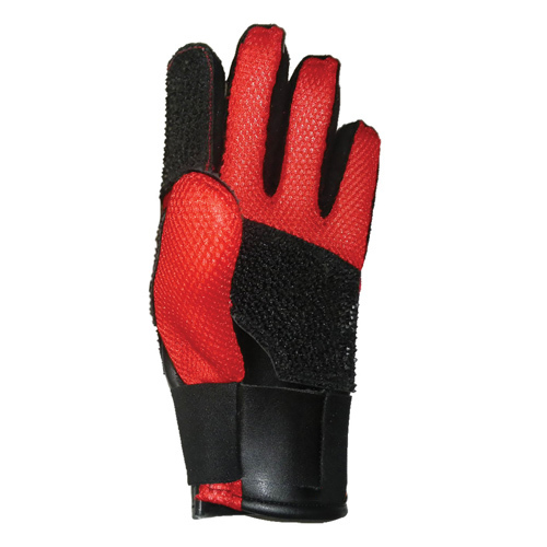 Creedmoor Red Mesh Full Finger Shooting Glove, Shooting Gloves