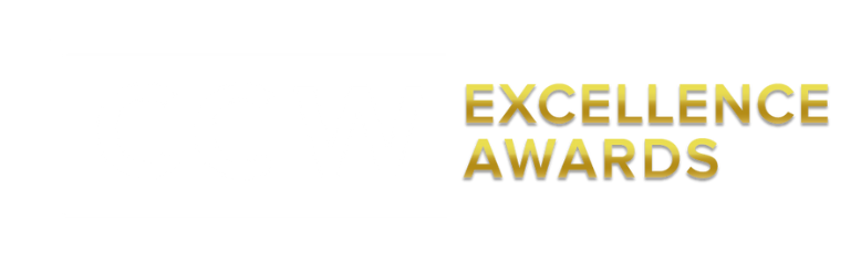 Logo for "CCW Excellence Awards" with "CCW" in white inside a rectangle and "Excellence Awards" in gold text on a light gray background.