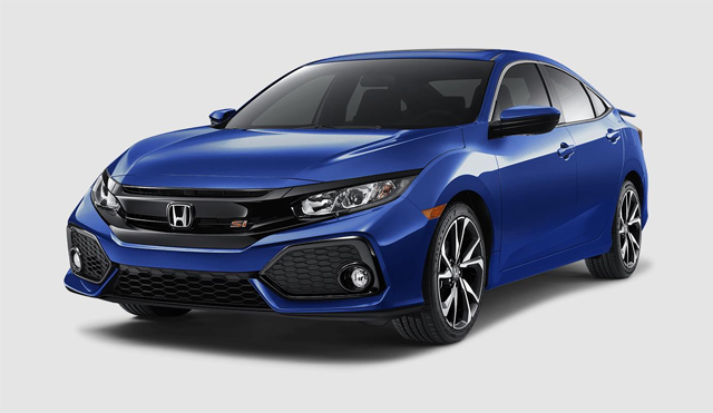 Photo view of 2017 Honda Civic Sedan in Blue