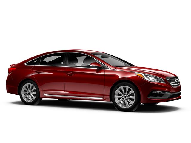 Photo view of 2017 Hyundai Sonata in Red