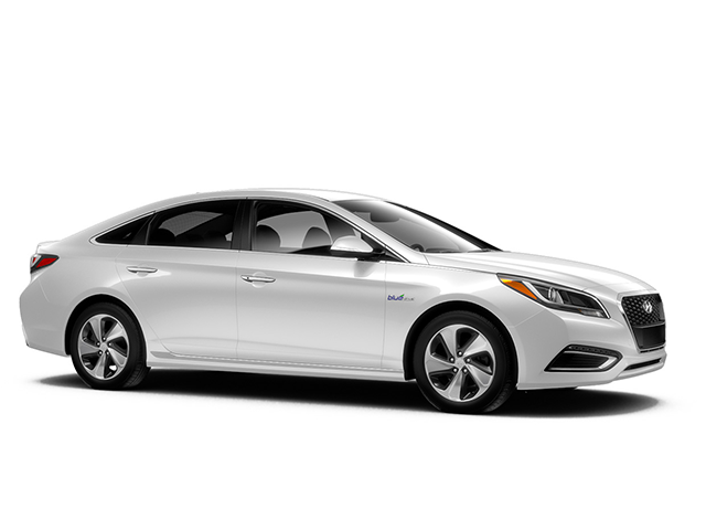Photo view of 2017 Hyundai Sonata Hybrid in White