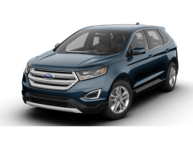 Photo view of 2018 Ford Edge in Blue
