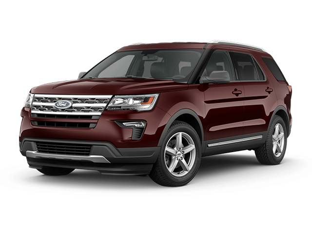 Photo view of 2018 Ford Explorer in Red