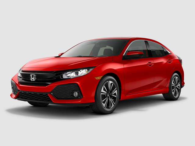 Photo view of 2018 Honda Civic Hatchback in Silver