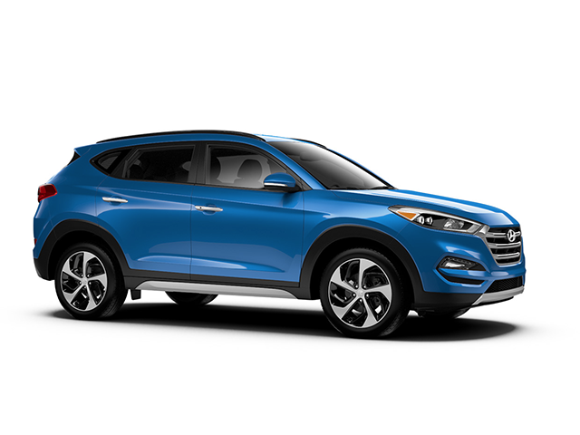Photo view of 2018 Hyundai Tucson in Blue
