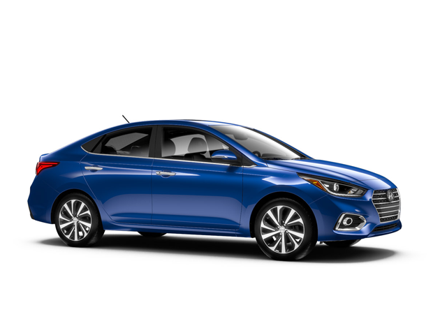 Photo view of 2018 Hyundai Accent in Blue