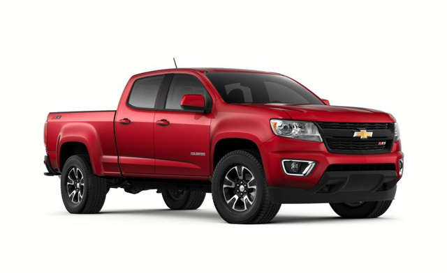 Photo view of 2018 Chevrolet Colorado in Red