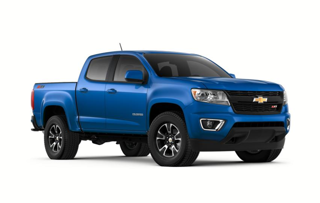 Photo view of 2018 Chevrolet Colorado in Blue