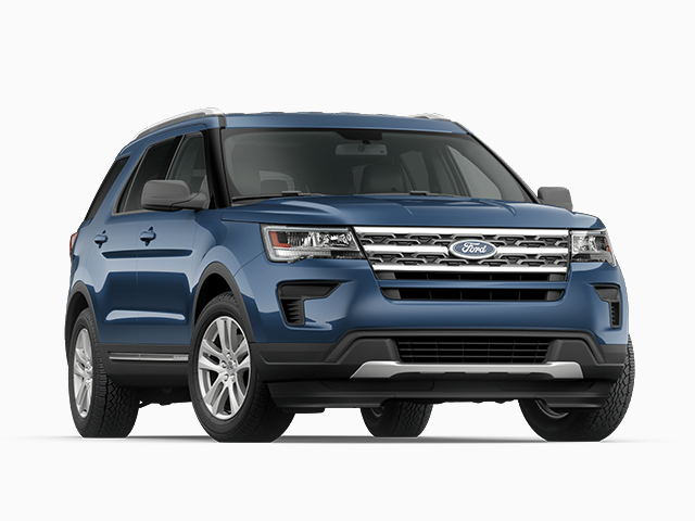 Photo view of 2019 Ford Explorer in Red