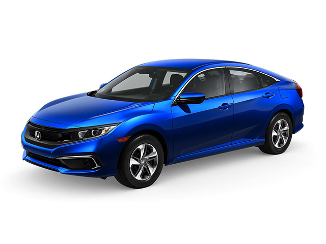 Photo view of 2019 Honda Civic Sedan in Blue