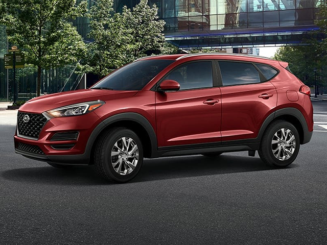 Photo view of 2019 Hyundai Tucson in Red