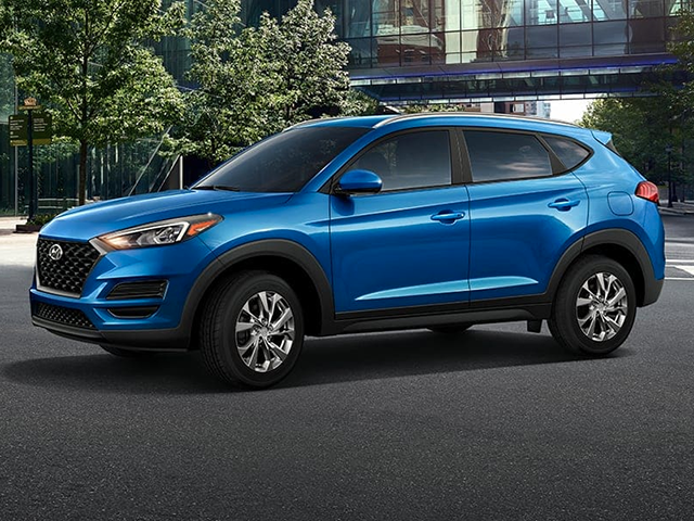 Photo view of 2019 Hyundai Tucson in Blue