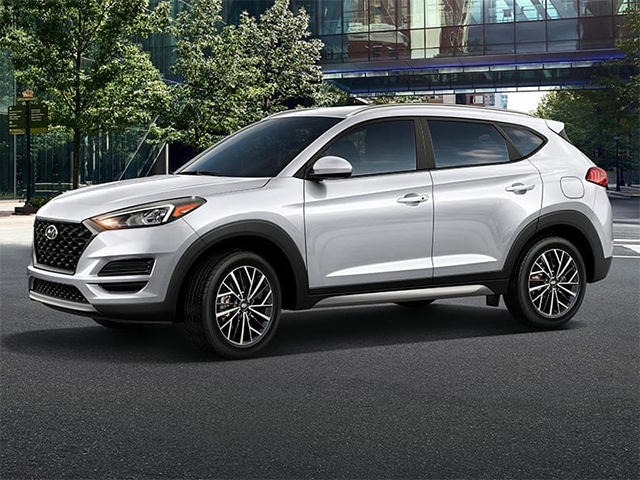 Photo view of 2019 Hyundai Tucson in White