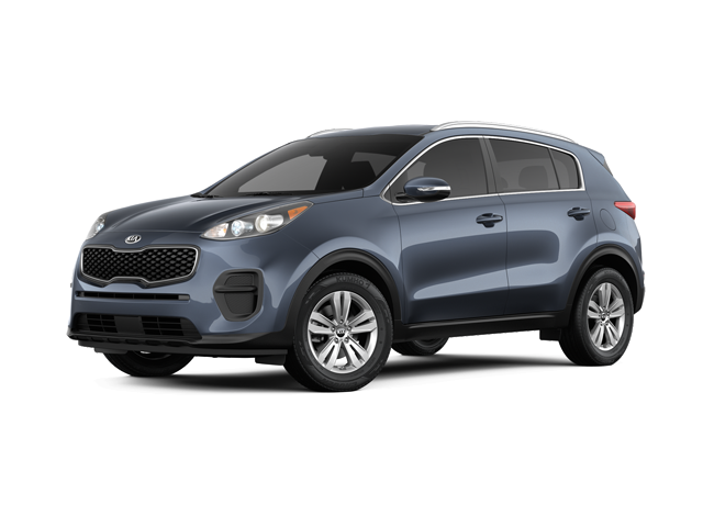 Photo view of 2019 Kia Sportage in Blue