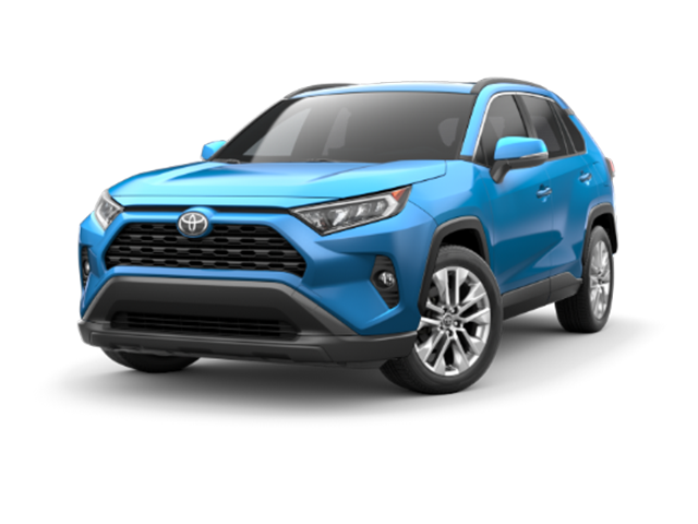 Photo view of 2019 Toyota RAV4 in Blue