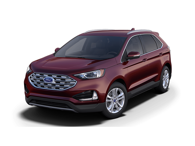 Photo view of 2020 Ford Edge in Red
