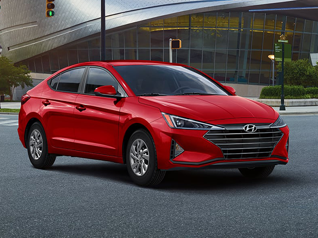 Photo view of 2020 Hyundai Elantra in Red