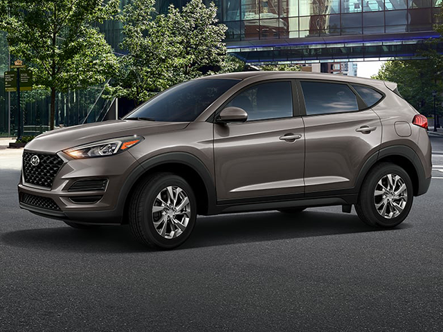 Photo view of 2020 Hyundai Tucson in Brown