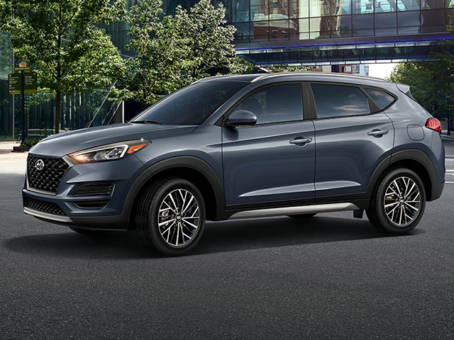 Photo view of 2020 Hyundai Tucson in Blue