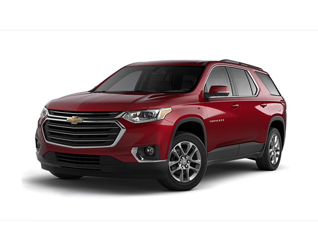 Photo view of 2020 Chevrolet Traverse in Red