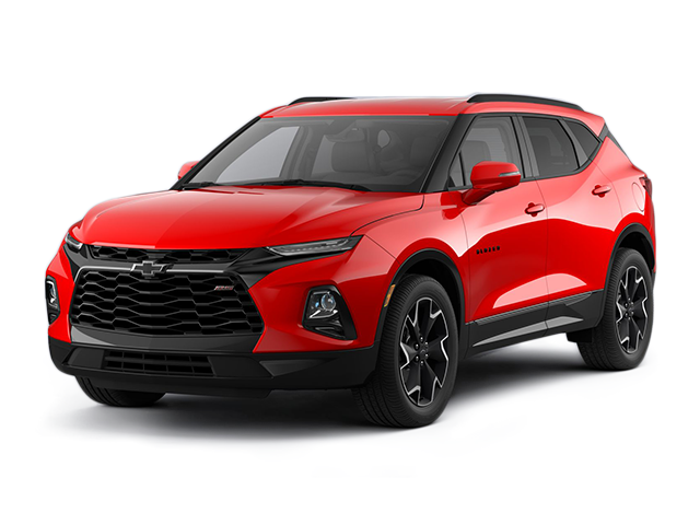 Photo view of 2020 Chevrolet Blazer in Red