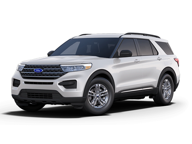 Photo view of 2021 Ford Explorer in White