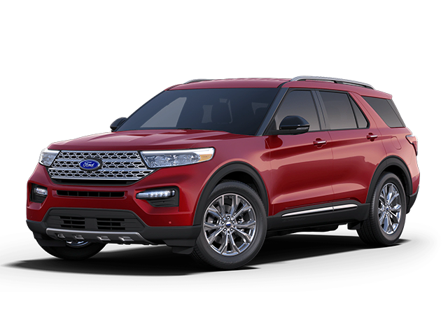 Photo view of 2021 Ford Explorer in Black