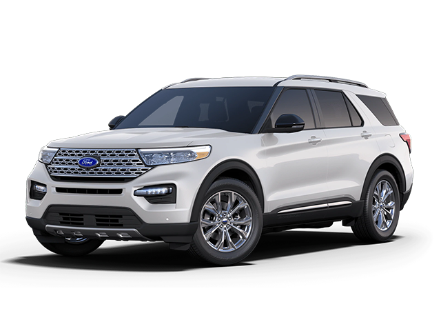 Photo view of 2021 Ford Explorer in White