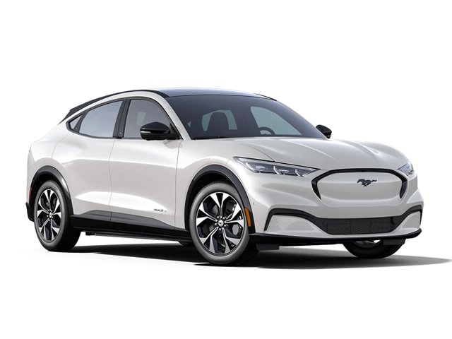 Photo view of 2021 Ford Mustang Mach-E in Gray