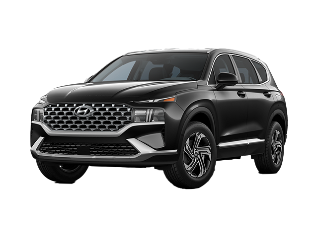 Photo view of 2021 Hyundai Santa Fe in Black