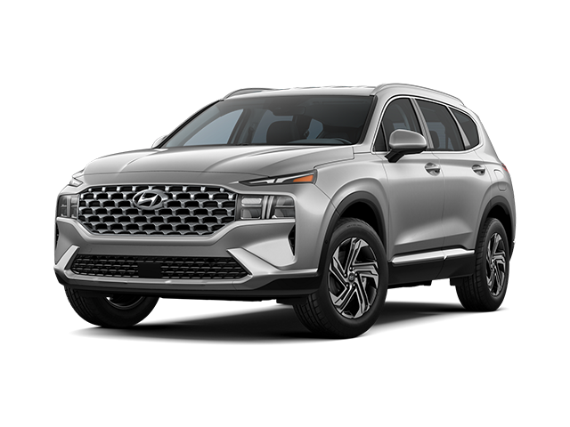 Photo view of 2021 Hyundai Santa Fe in Silver