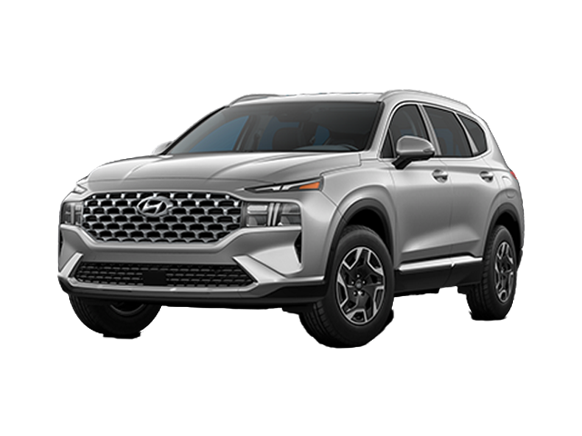 Photo view of 2021 Hyundai Santa Fe Hybrid in Black