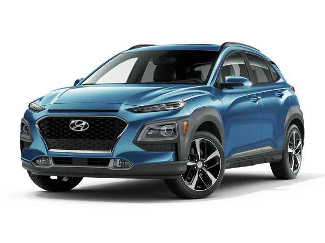 Photo view of 2021 Hyundai Kona in Blue